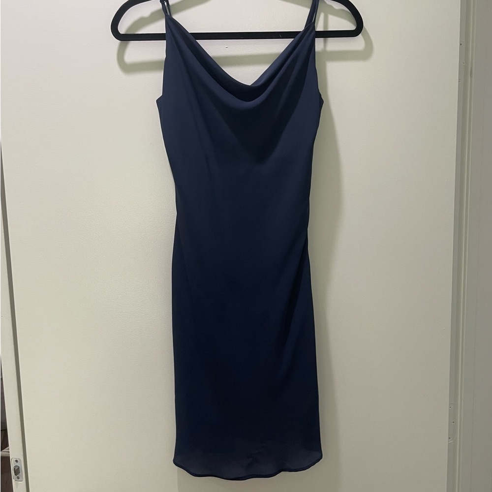 Navy Slip Dress